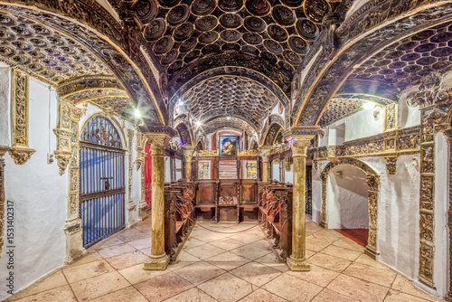 Exploring the ducal pantheon of the collegiate church in osuna spain