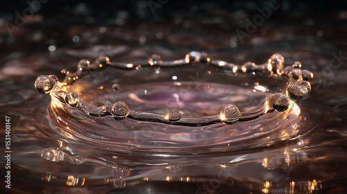 blue water drop