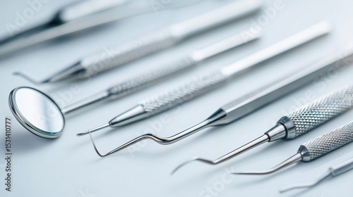 set of dental instruments