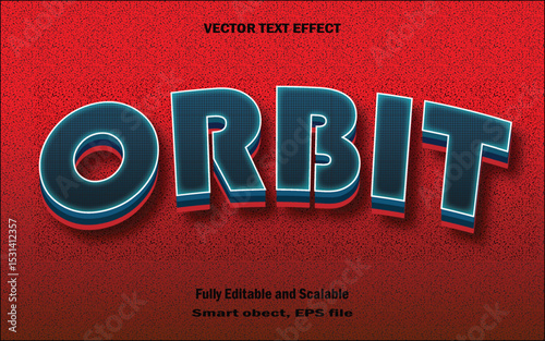 Eps text effect orbit word.