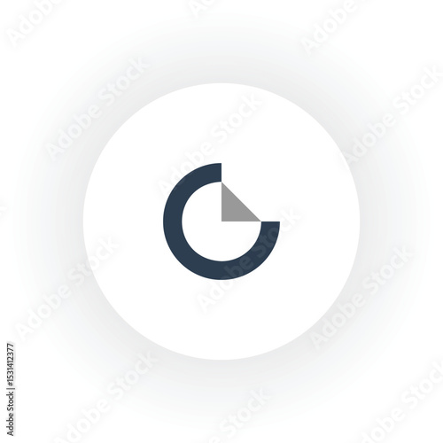 O icon vector illustration  Graphic design 