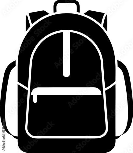 vector illustration of a bag