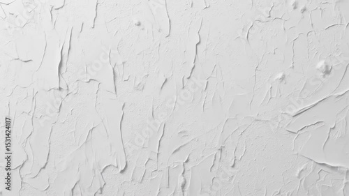 White Textured Wall Paint Application Process Close Up Video