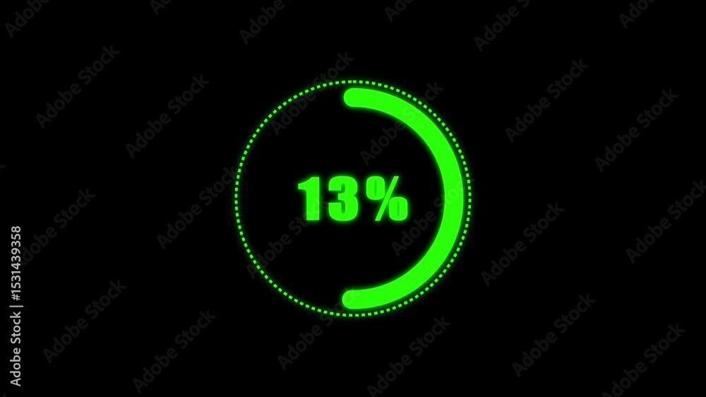Countdown timer from seconds real time. Modern flat design of countdown icon animation and black background . Countdown timer from seconds real time. Modern flat design of countdown icon animation and black background .