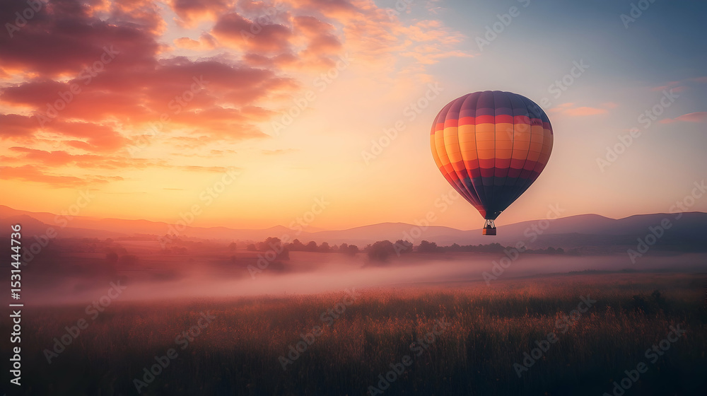 Obraz premium Peaceful early morning scene with 69E69