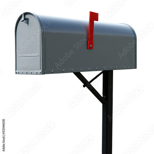mailbox isolated on transparent background