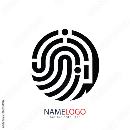 Targeted arrow in a circular maze symbolizing the path to business success and strategic achievement