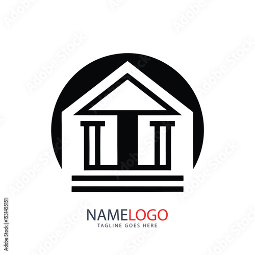 Real estate house logo vector icon design for home property business illustration
