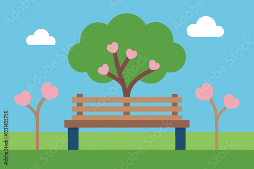 bench in the park
