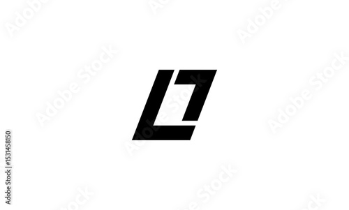 OL initial letters, monogram logo