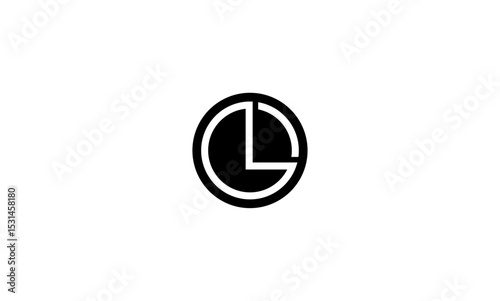OL initial letters, monogram logo