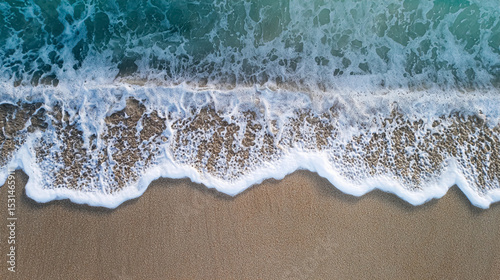 beautiful, close up, topview beach