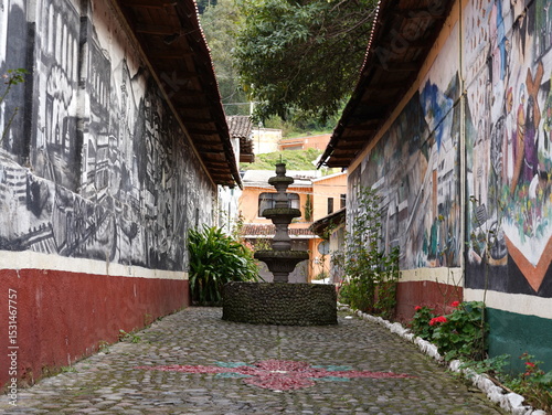 Fototapeta Naklejka Na Ścianę i Meble -  narrow street in the old town