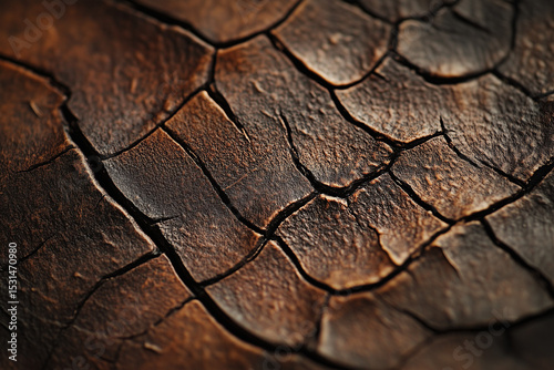 Close-Up Macro Shot of Rusted Metal Surface with Detailed Corrosion and Weathering