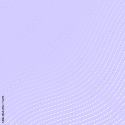 Abstract background with lines and waves. Banner. Element for design isolated. Vector background for brochure, booklet, flyer, poster. Purple and white gradient