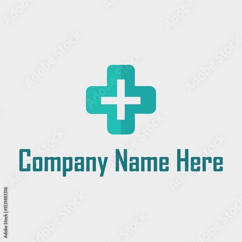 Healthcare Logo with Cross 