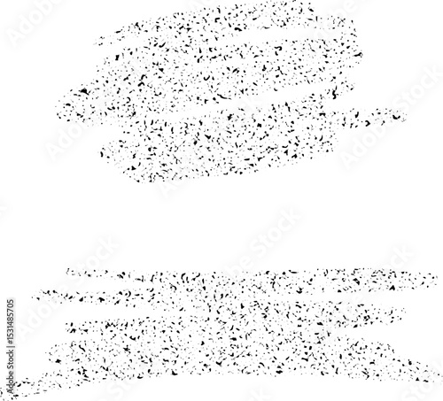 hand-painted , abstract drawing, clipart frames
