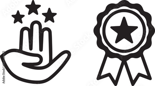 Vector illustration of Lord Ganesha with henna tattoo and an abstract background, a symbolic design