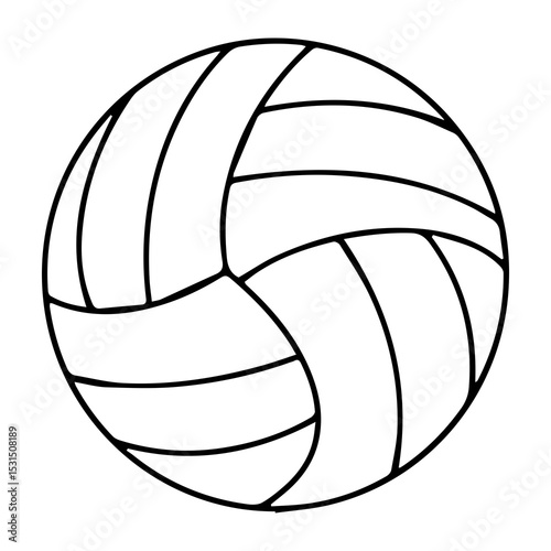 volleyball ball vector