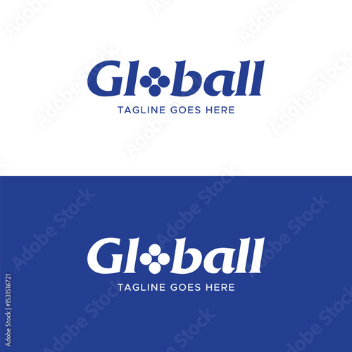 Modran logo Globlli  logo design template vector eps