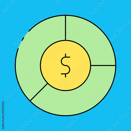 Money single icon vector illustration