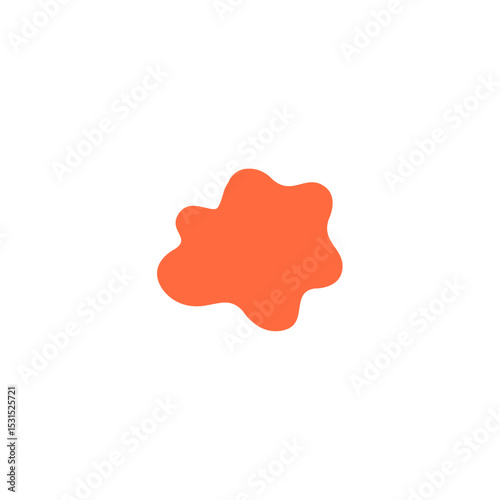 Abstract groovy funky shape elements 