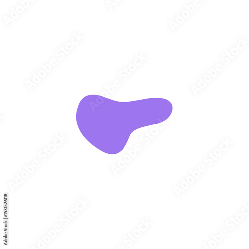 Abstract groovy funky shape elements 