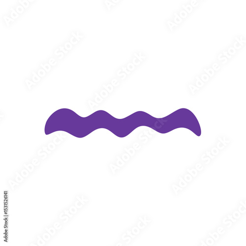 Abstract groovy funky shape elements 