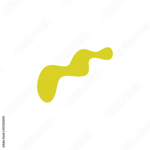 Abstract groovy funky shape elements 