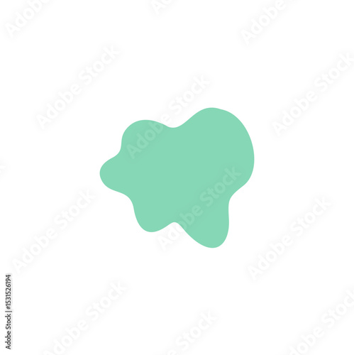 Abstract groovy funky shape elements 
