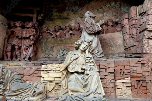 Ölberg-Relief in Offenburg im Schwarzwald