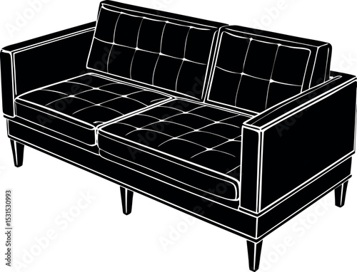 Modular Sofa Section Shallotte On White Background