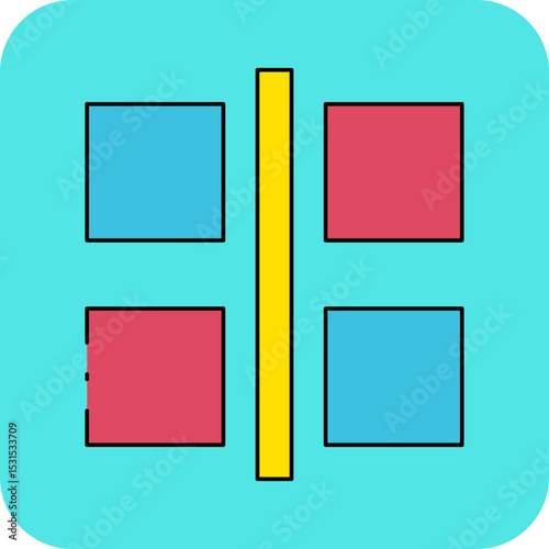 Replace single icon vector illustration