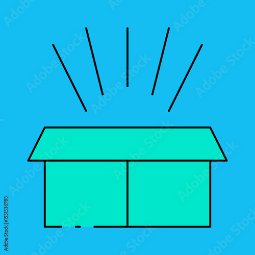 Surprise single icon vector illustration
