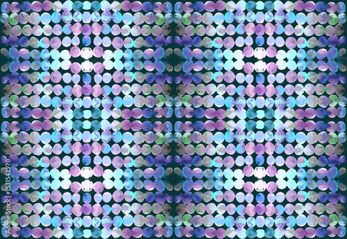 Fotografie Abstract Horizontal Stripe Pattern: Dynamic Watercolour Design for Unique Apparel, Modern Interiors and Captivating Graphic Projects