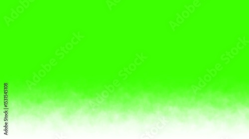 White smoke effect animation with transparent background
