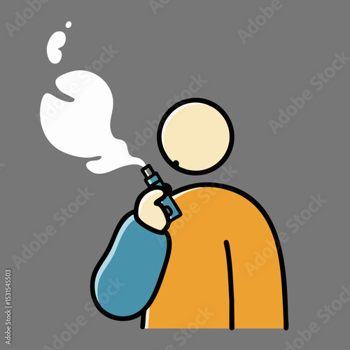 Vape Culture Vector Collection: Devices and Vaping Illustrations