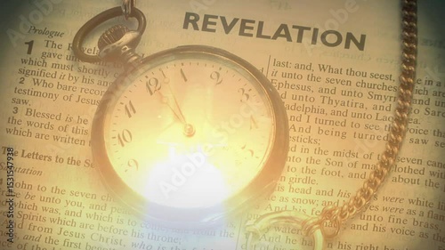 Book of Revelation end of time background 