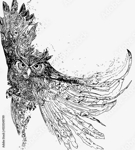owl vector