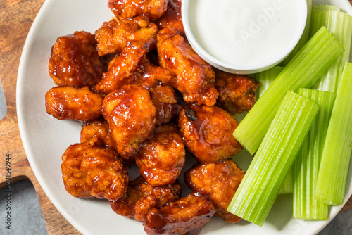 Homemade Boneless Barbecue Chicken Wings