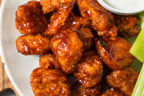Homemade Boneless Barbecue Chicken Wings