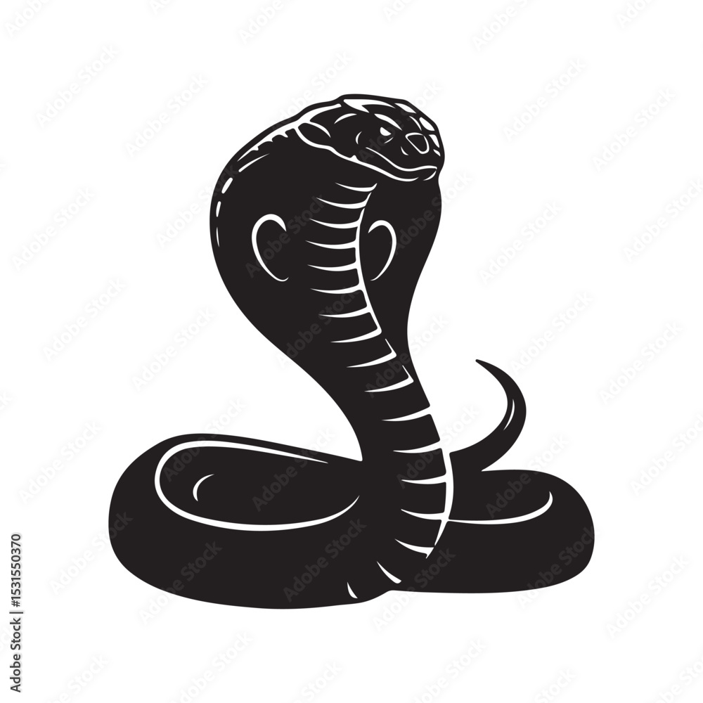 Fototapeta premium snake vector illustration