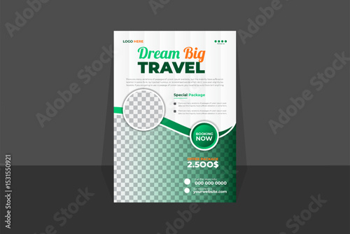 Modern Travel Agency Flyer & Poster Design 