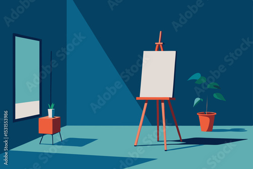 artist painting a picture