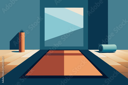 3d render of a modern interior