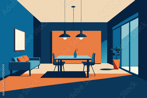 living room with fireplace