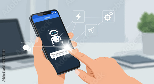 Smart Phone AI Chatbot Revolutionizing Customer Service and Communication