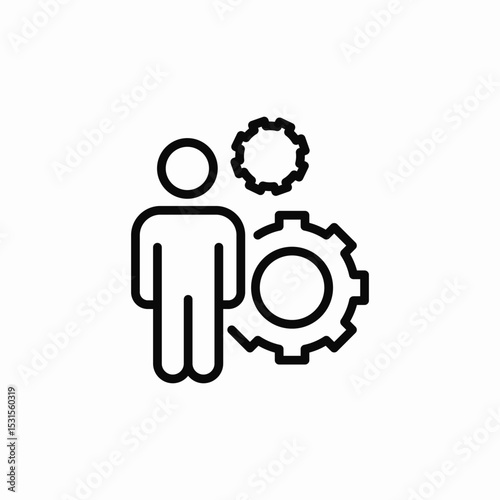 flexible services icon sign vector