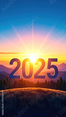 2025 Sunrise Mountain Landscape. (1)