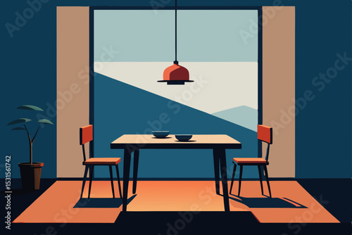 cafe in the morning